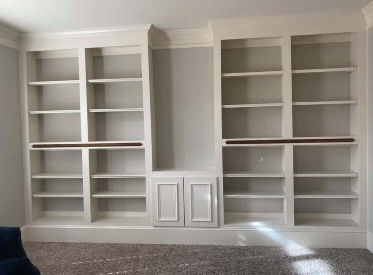 Bonus room built-in with TV space