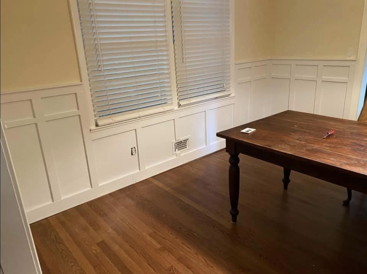 Office wainscoting alternate view